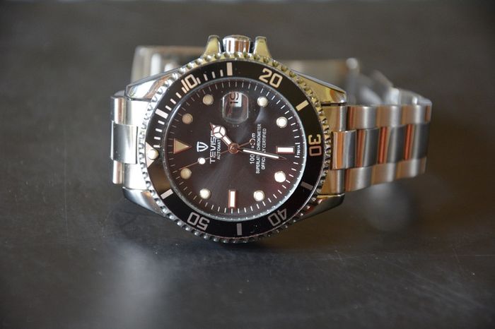 Tevise automatic diver watch