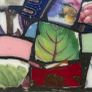 Framed Handmade Pique Assiette Mosaic Image 10