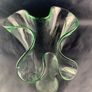 Mid century glass vase Image 4