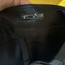 Black satin trosers Image 4