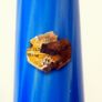 Mid Century Lotus Vase not Murano Image 2