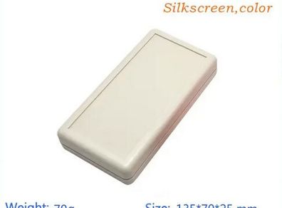 135 x 70 x 25mm 3xAA battery holder standard plastic enclosure project box