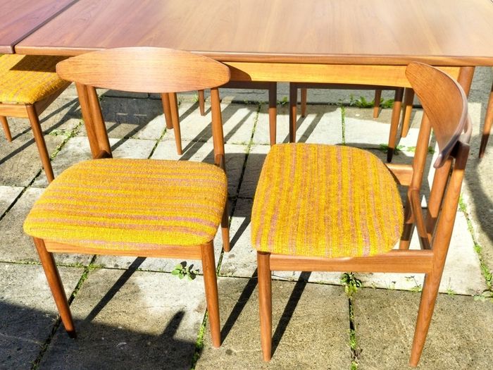 Mid Century Vintage G Plan Kofod Larsen Danish Range Dining Set