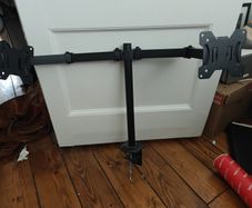 dual monitor stand