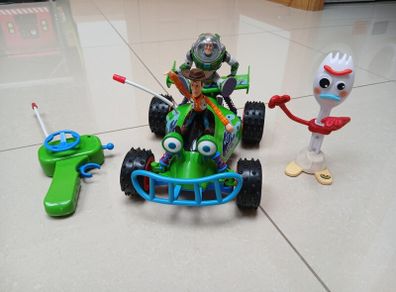 toy story remote controlled car and figure