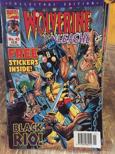 15 Marvel Comics Collectors Edition Wolverine Unleashed
