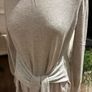 Offers Welcome Please- Whistles Grey Tie - Front Knit - Sweater - Size L Image 2