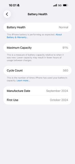 iPhone 16 Pro Max 256GB White Titanium