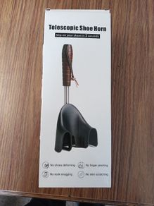 Shoe Horn Long Handle Shoe Lifter for Seniors-10-31 Adjustable Length Telescopic Shoe horn Stainless Steel Shoehorn For Men Pregnant Woman