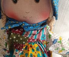 Vintage Holly Hobbie Rag Doll.