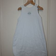 Petit Bateau Blue and White Sleeping Bag Age 0-6 Months