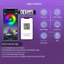 5M 5V USB RGB Smart LED Neon Rope Lights, 16 Million Colors, App/Remote Control, Music Rhythm, Timing Switch, Adjustable Brightness, Image 7