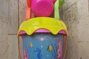 New Mermaid Beach Toy Set - Bucket &amp; Spade Set (6 Piece)