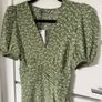 BNWT Stradivarius Green Floral Dress Size S Image 2