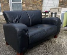 Leather sofa