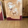 2 Canvas Pictures with Roses & Roman theme, beautiful. REDUCED!! Image 2