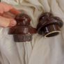2 x vintage porcelain insulators ,very nice condition, collectors items ,hard to come by,buyer collects or pays postage thank you, sold as is , Image 4