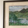 Watercolour Mountain Scene Image 2