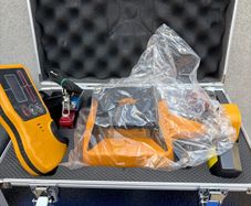 New red Beam Auto Self Levelling Rotating Rotary Laser Level with receiver