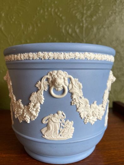 Wedgwood Jasperware plant pot