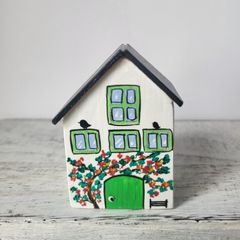 Handcrafted tiny wooden house!