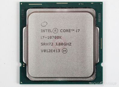 Intel I7 10700k CPU
