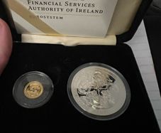 20 Euro Gold & 10 Euro Silver Coin Set
