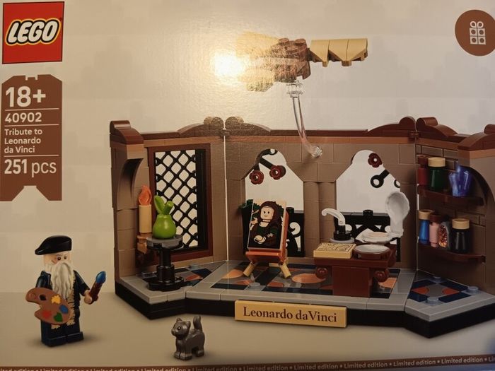 Lego Limited Edition 40902 Tribute to Leonardo da Vinci