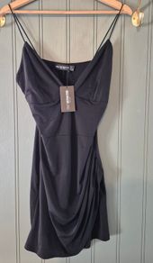 Mini black dress