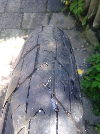 Yamaha RD YPVS Front wheel