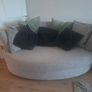 DFS 4 Seater Sofa and Cuddle couch Image 2