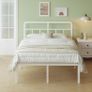 King Size Bed Frame 5ft with Curved Headboard Image 10