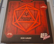 Stranger Things 5 D20 Wall Mountable LED Neon Light