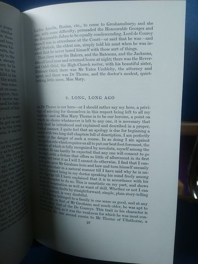 Folio Society, Trollope - Doctor Thorne
