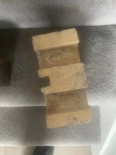 Bricks reclaimed from Storage Heaters