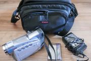 Canon ZR80 NTSC MiniDV Camcorder 18x Optical Zoom Video Transfer Tested works
