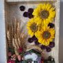 handmade frame with dry flowers! Image 2
