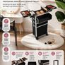 Cosmetic trolley XXL Black Image 7