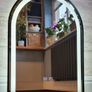 LED Bathroom Mirror 50x70cm Black Frame Image 2