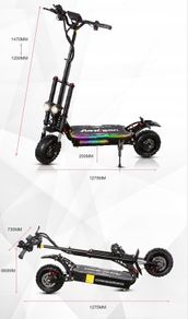ARWIBON Q12 Plus 2800W X 2 Dual Motor Electric Scooter