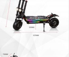 ARWIBON Q12 Plus 2800W X 2 Dual Motor Electric Scooter