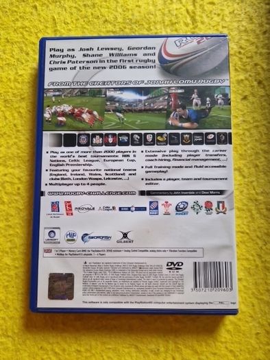 Rugby Challenge 2006 PlayStation2 Ps2 games Original