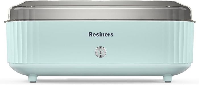 Resin Curing Machine with UK Plug for Resin Starter, Cure Air, Auto Curing 2H Resin Supplies, Resin Dryer Curing Station for Epoxy Resin Molds Art Craft Casting, Mint Green