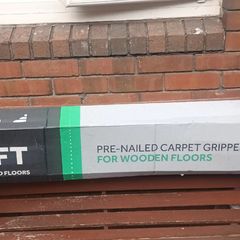 Free Qtr box of Carpet prenailed Grippers for stairs/ flooring