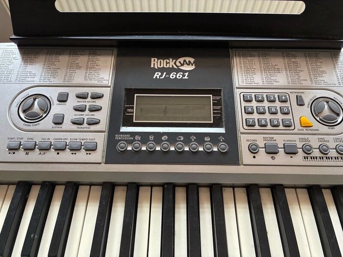 KEYBOARD - RockJam RJ-661 - Keyboard, Stool, Stand