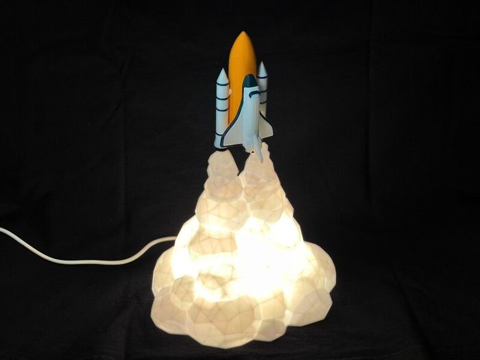 Space Shuttle Launch Lamp