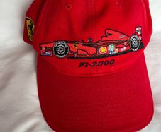 Ferrari Red 2000 baseball cap