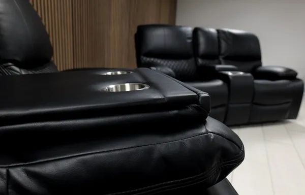 Rita Recliner Sofa 3+2 set black