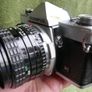 Olympus OM-1 MD 35mm SLR Film Camera & Sigma 2.8 28mm (works well) Image 5