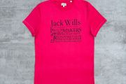 Pink jack wills tshirt